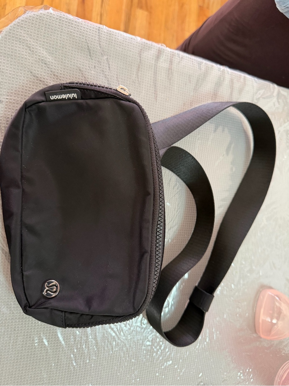 lululemon athletica Black Belt Bag Crossbody